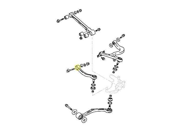 Whiteline Rear Bump Steer Correction Kit for Evo 4-9 (KCA388)