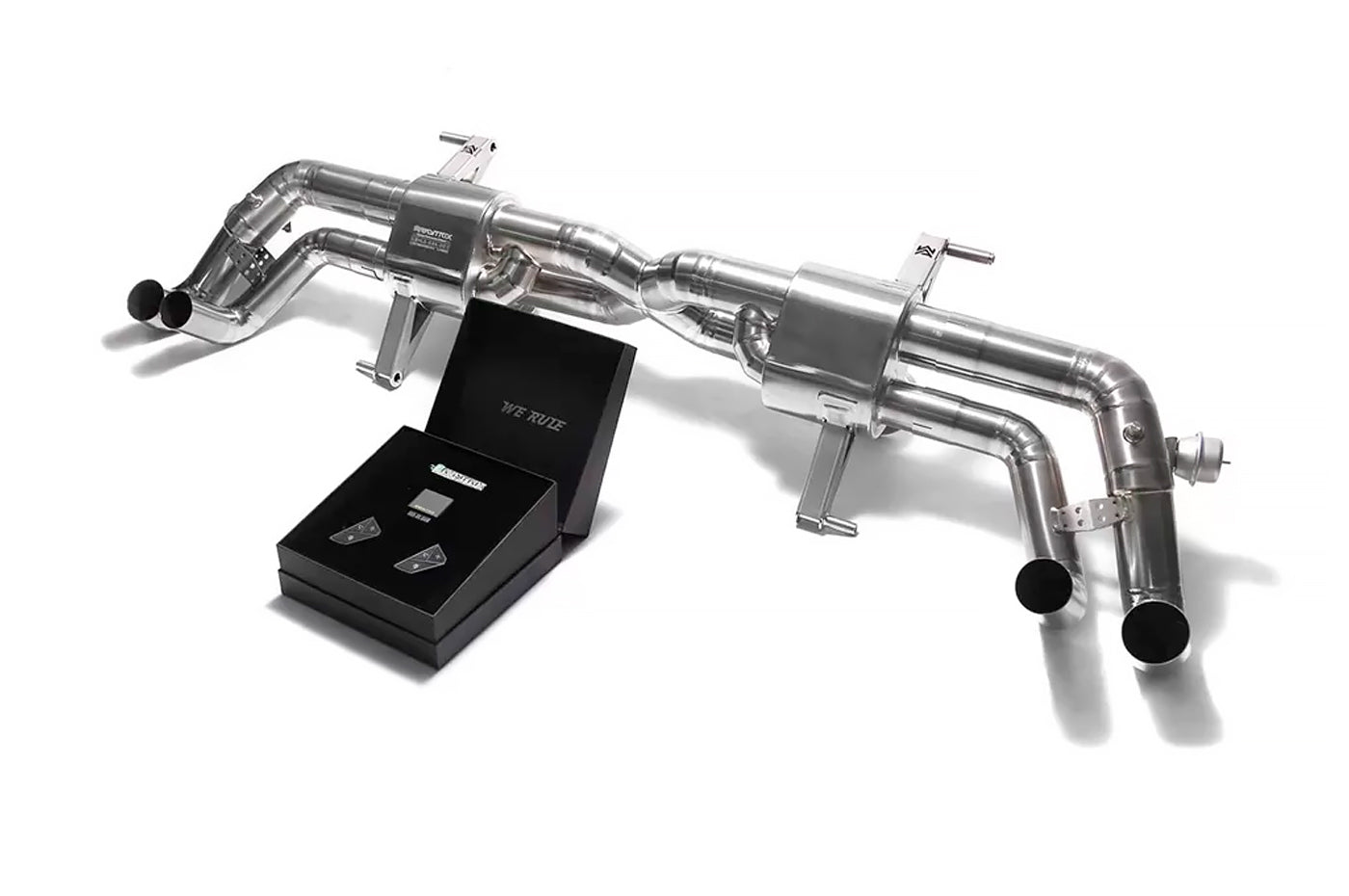 Armytrix Titanium Exhaust for Huracan LP580 LP610 (with NO Tips LBHL6-C)