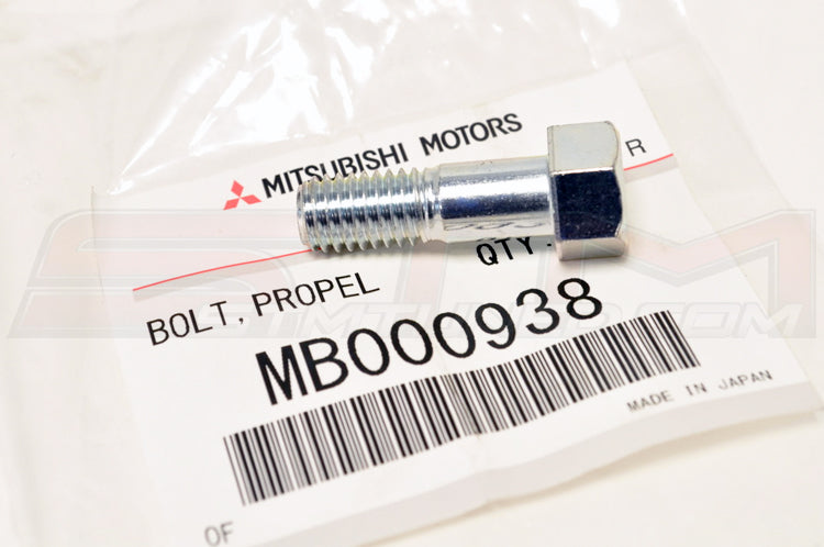 Mitsubishi OEM Driveshaft to Rear End Bolt for DSM & Evo 7/8/9 (MB000938)  Image © STM Tuned Inc