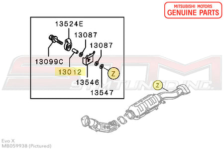 Mitsubishi Exhaust Downpipe Hanger - Evo X