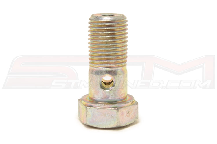 Mitsubishi OEM Front Brake Line Banjo Bolt for Evo 7/8/9 (MB082326)  Image © STM Tuned Inc