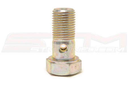 Mitsubishi OEM Front Brake Line Banjo Bolt for Evo 7/8/9 (MB082326)  Image © STM Tuned Inc