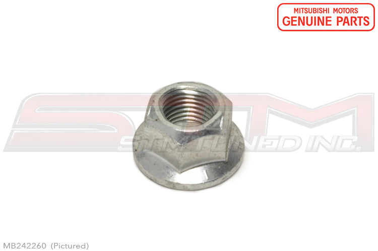 MB242260 Mitsubishi RH Transmission Side Motor Mount Nut - 2G DSM
