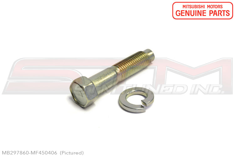 Mitsubishi Front LH Axle Bracket Bolt & Washer - 1G/2G DSM AWD