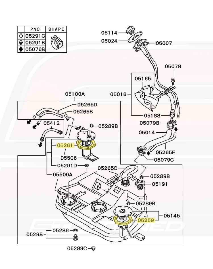 2G FWD DSM Diagram