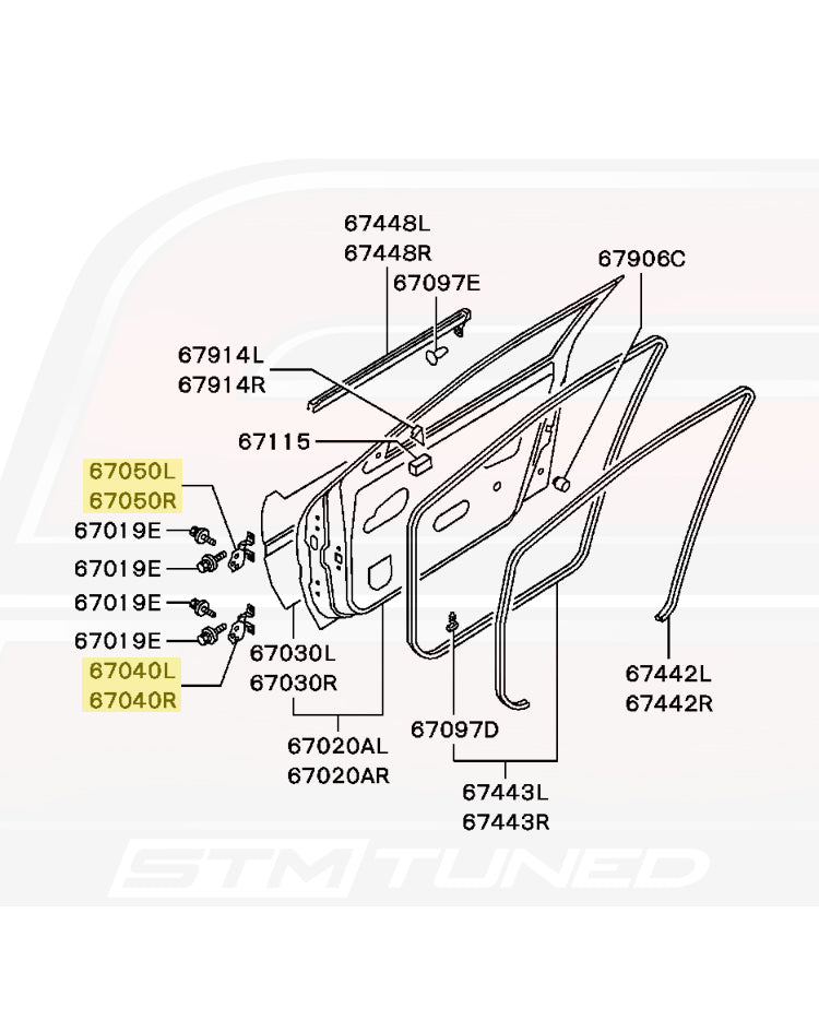 1990-1994 1G DSM Diagram