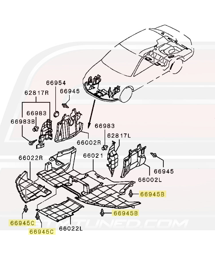 Evo 7 Diagram