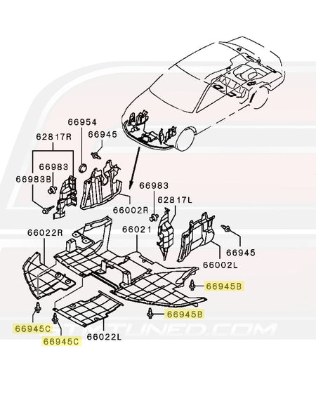 Evo 7 Diagram