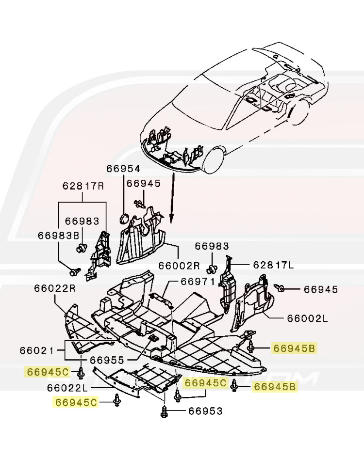 Evo 8/9 Diagram