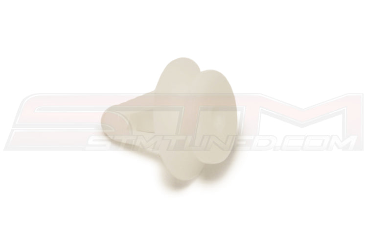 Mitsubishi OEM Engine Splash Shield Clip for Evo 7/8/9 (MB566720)  Image © STM Tuned Inc