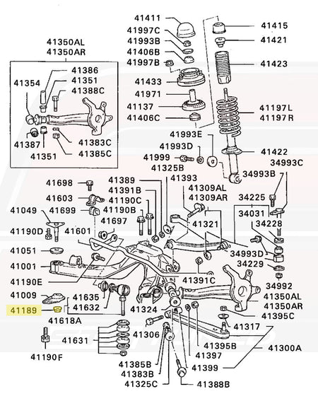 1G DSM AWD Diagram