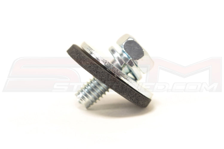Mitsubishi OEM Rear Bumper Bolt for Evo 7/8/9 (MB612553)  Image © STM Tuned Inc