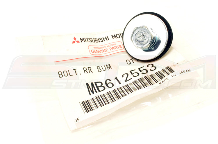 Mitsubishi OEM Rear Bumper Bolt for Evo 7/8/9 (MB612553)  Image © STM Tuned Inc