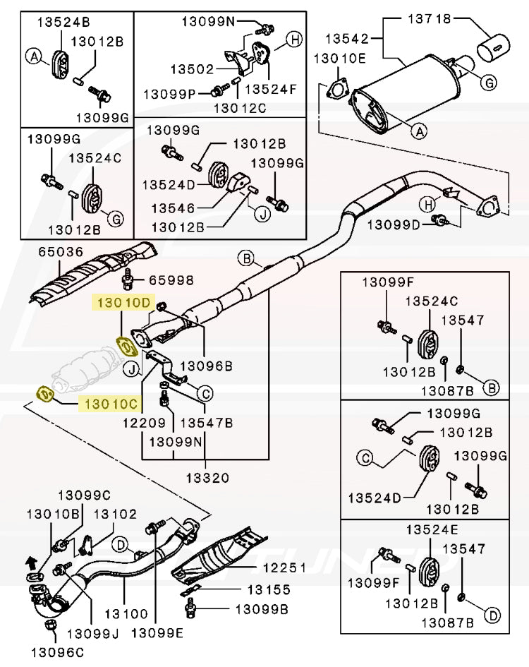 Evo 4 Exhaust