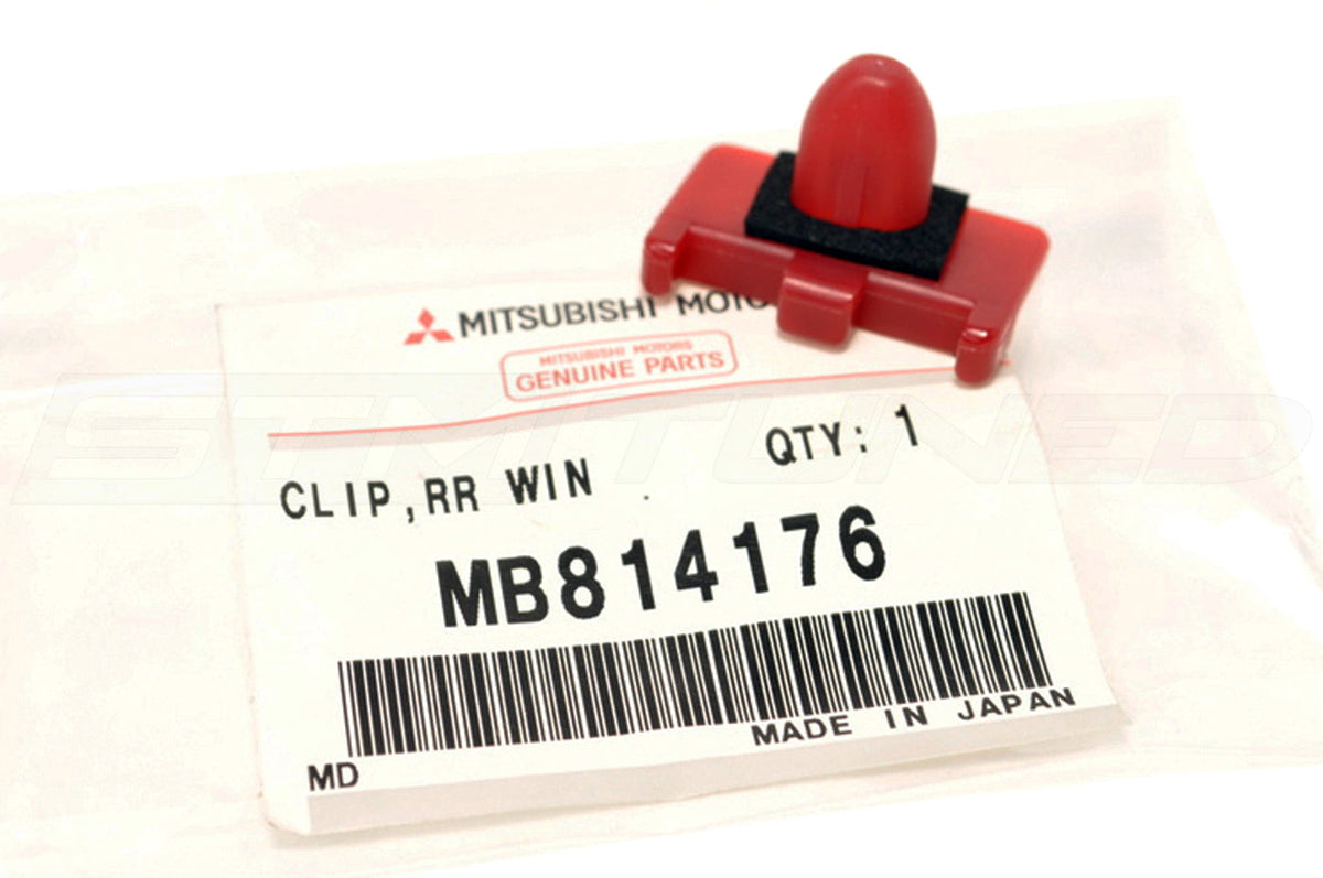 Mitsubishi OEM Rear Window Molding Clip for Evo 7/8/9 (MB814176)