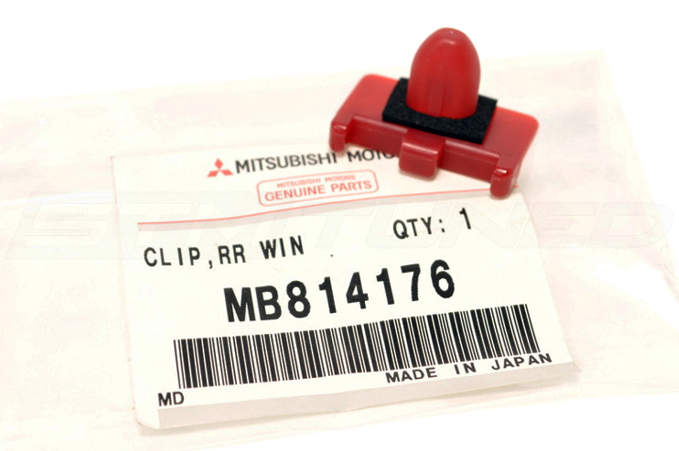 Mitsubishi OEM Rear Window Molding Clip for Evo 7/8/9 (MB814176)