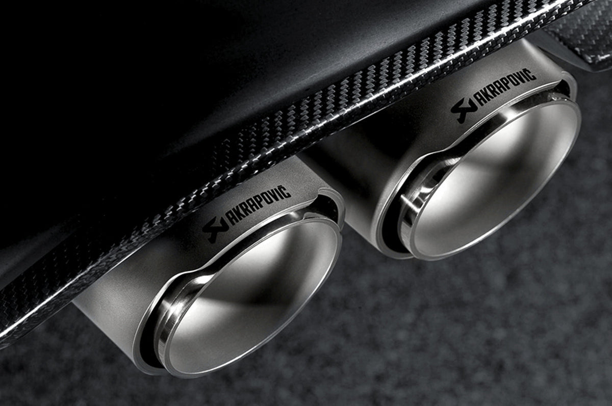 Akrapovic M3/M4 Titanium Exhaust with Titanium Tips