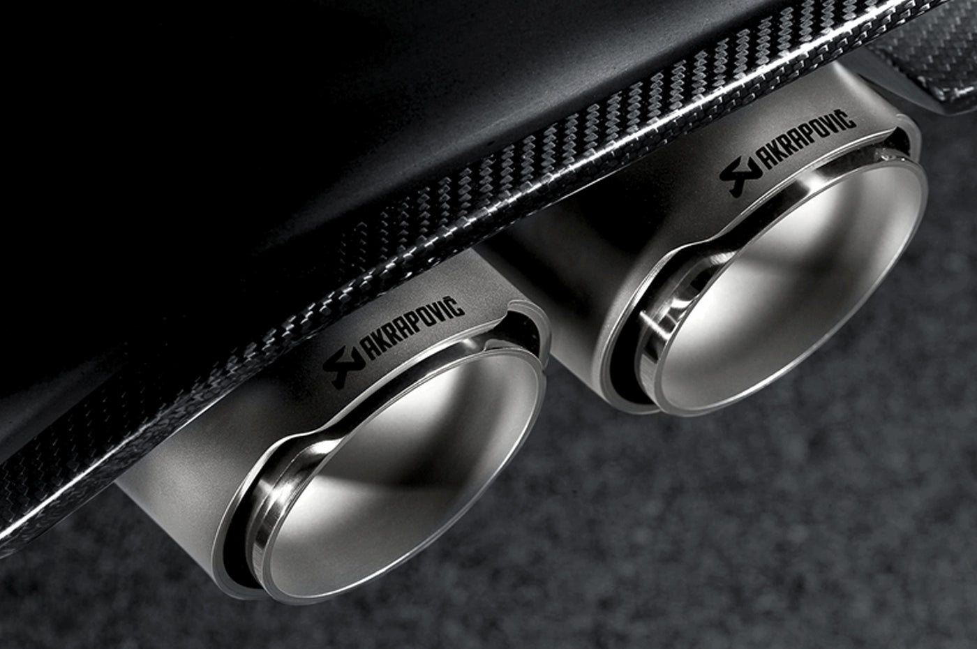 Akrapovic M3/M4 Titanium Exhaust with Titanium Tips