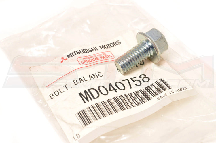 Mitsubishi OEM Engine Oil Pump Gear Bolt for Evo 4-9 (MD040758)  Image © STM Tuned Inc
