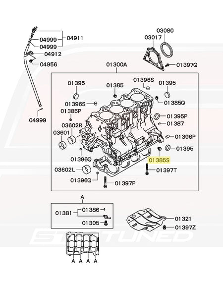 Evo CT9A Diagram for Reference