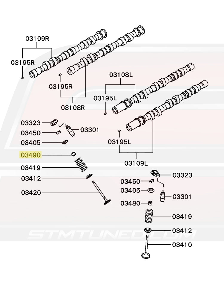 3000GT Diagram for 6G72 Reference