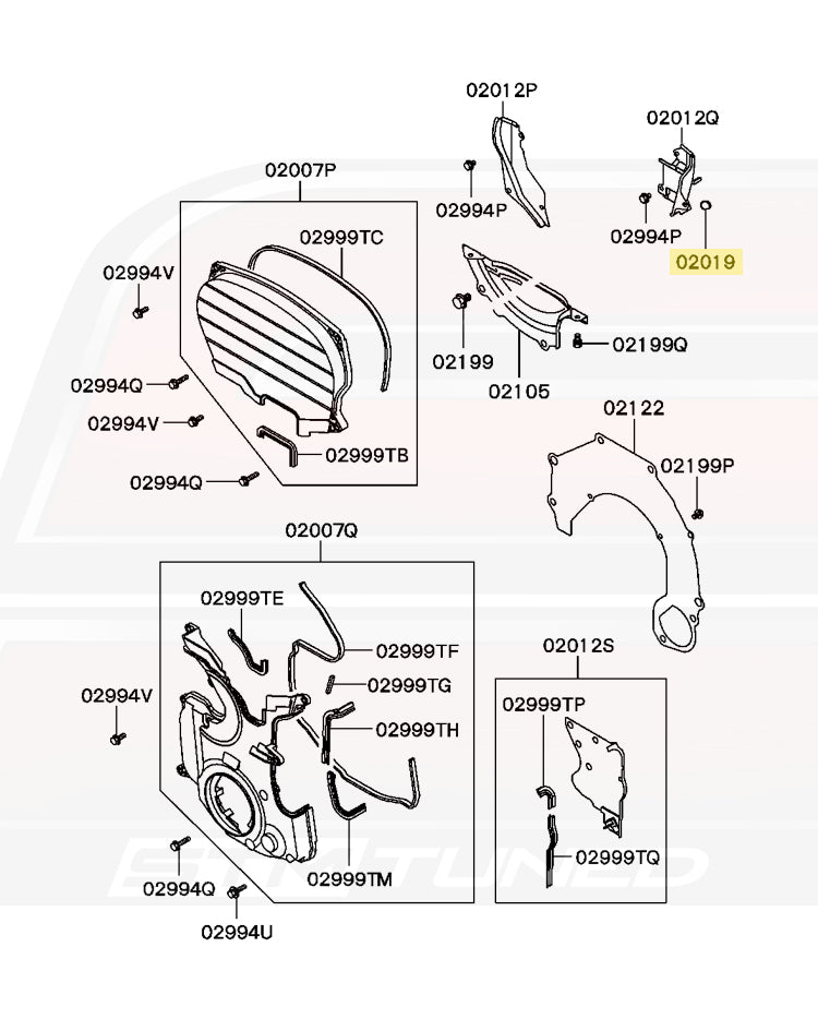 Evo 8 Diagram