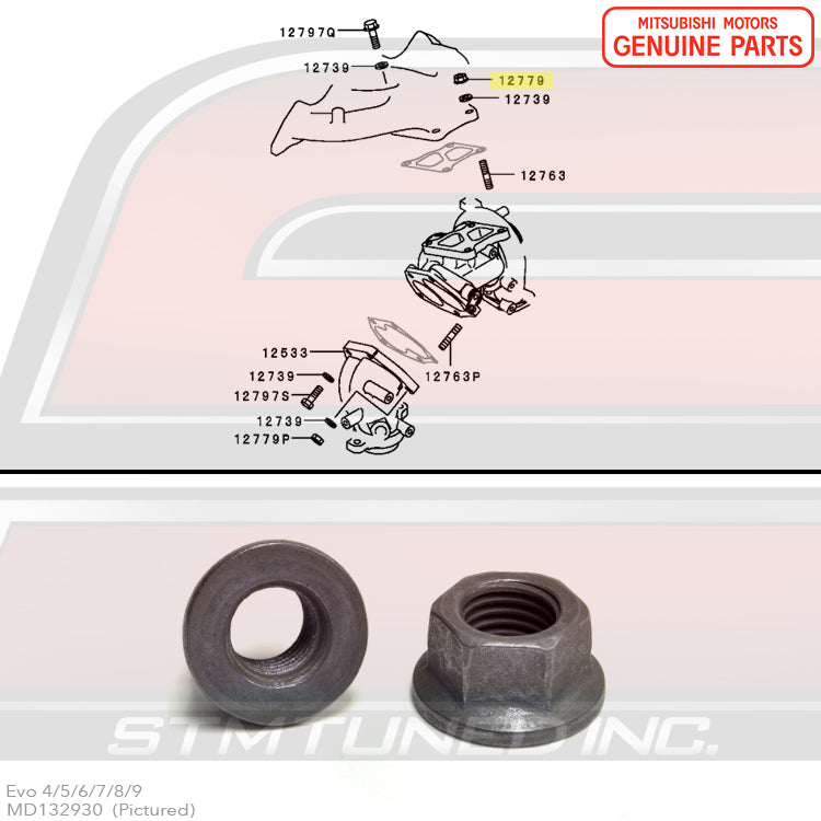 Mitsubishi Turbo Hardware - Evo 4-9