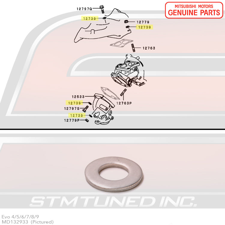 Mitsubishi Turbo Hardware - Evo 4-9