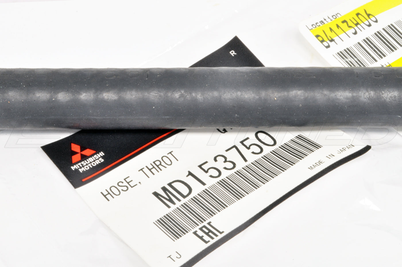 Mitsubishi OEM Throttle Body Water Return Hose for Evo X (MD153750)