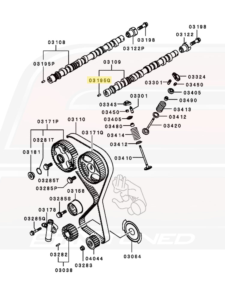 Evo 9 MIVEC Diagram