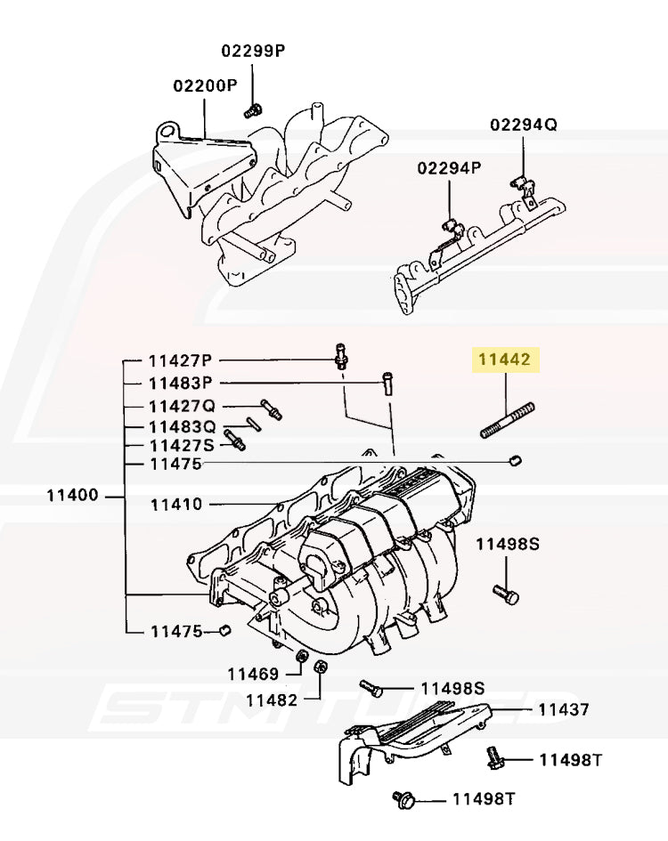 1G DSM Intake Manifold