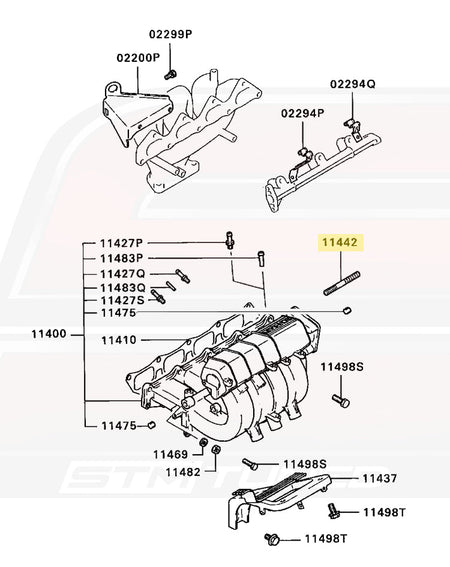 1G DSM Intake Manifold