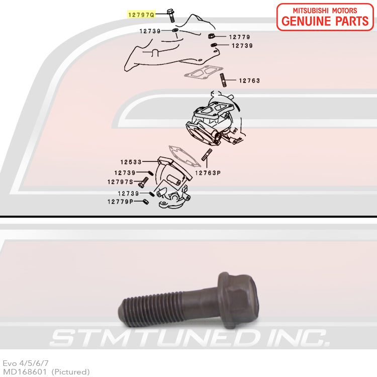 Mitsubishi Turbo Hardware - Evo 4-9