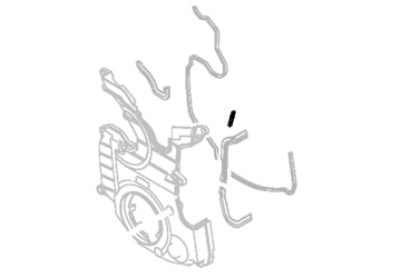MD188121 Evo 8/9 Lower Timing Cover Gasket (Tiny)