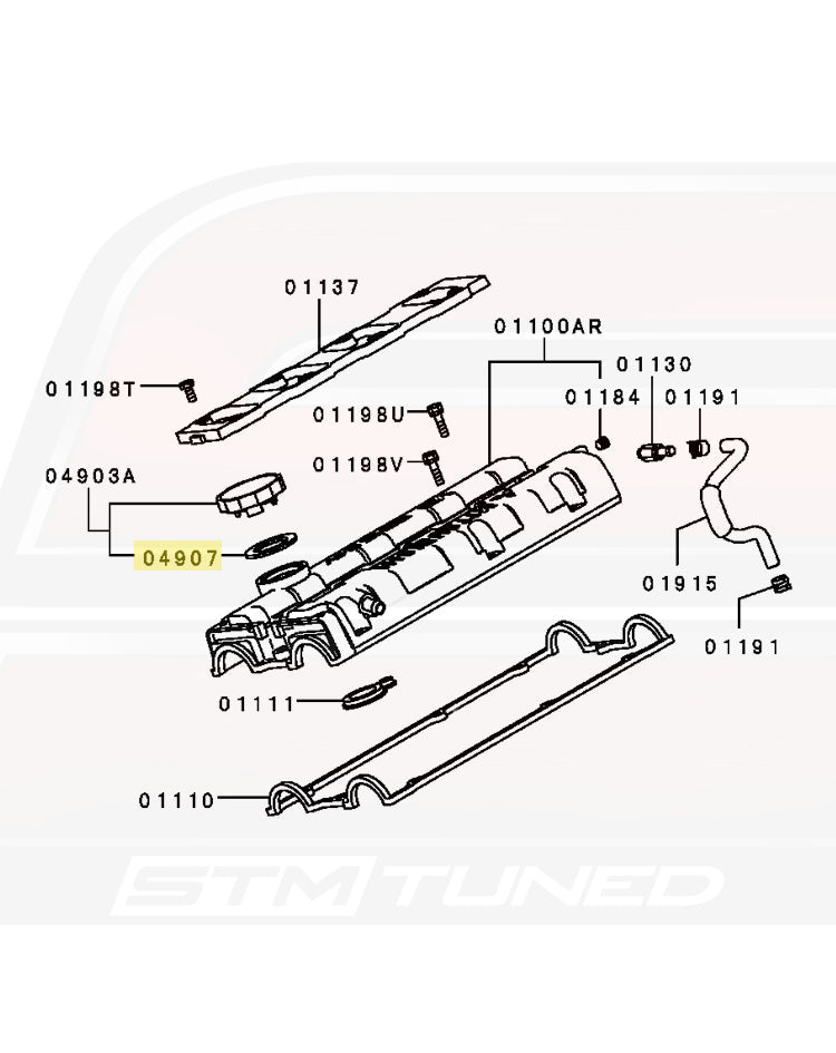 MD311638 2G3000GT Valve Cover