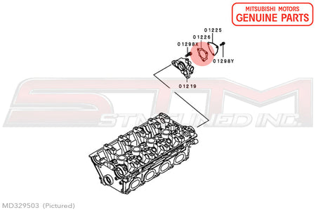 MD329503 Mitsubishi Cam Position Sensor Housing Gasket (Exhaust) - Evo 4-9 and 97-99 DSM