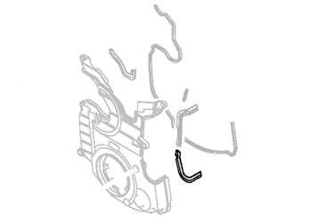 MD334403 Evo 8/9 Lower Timing Cover Gasket (Right Lower)