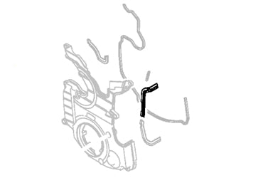MD334404 Evo 8/9 Lower Timing Cover Gasket (Right Upper)
