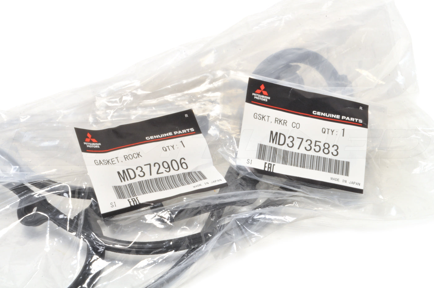 Mitsubishi OEM Evo 9 Valve Cover Gaskets (MD372906 MD373583)