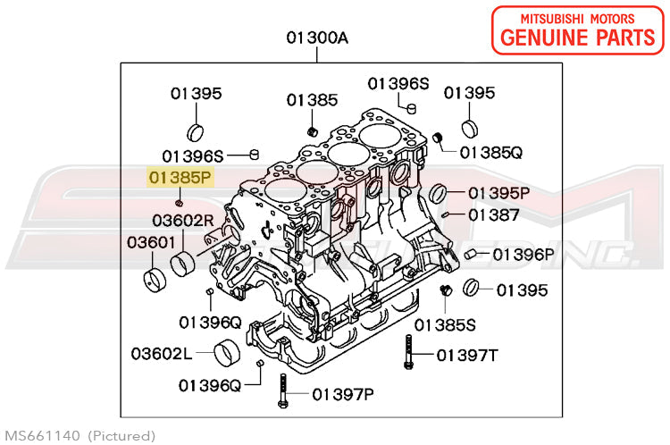 Mitsubishi BSPT 1/4" Plug