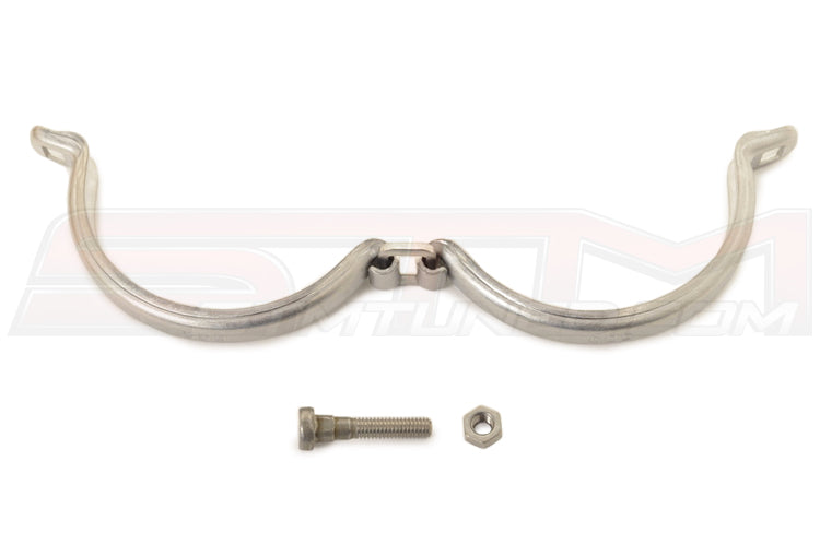 Mitsubishi OEM Turbo Housing Clamp Evo 4-9 (MD613570)  Image © STM Tuned Inc