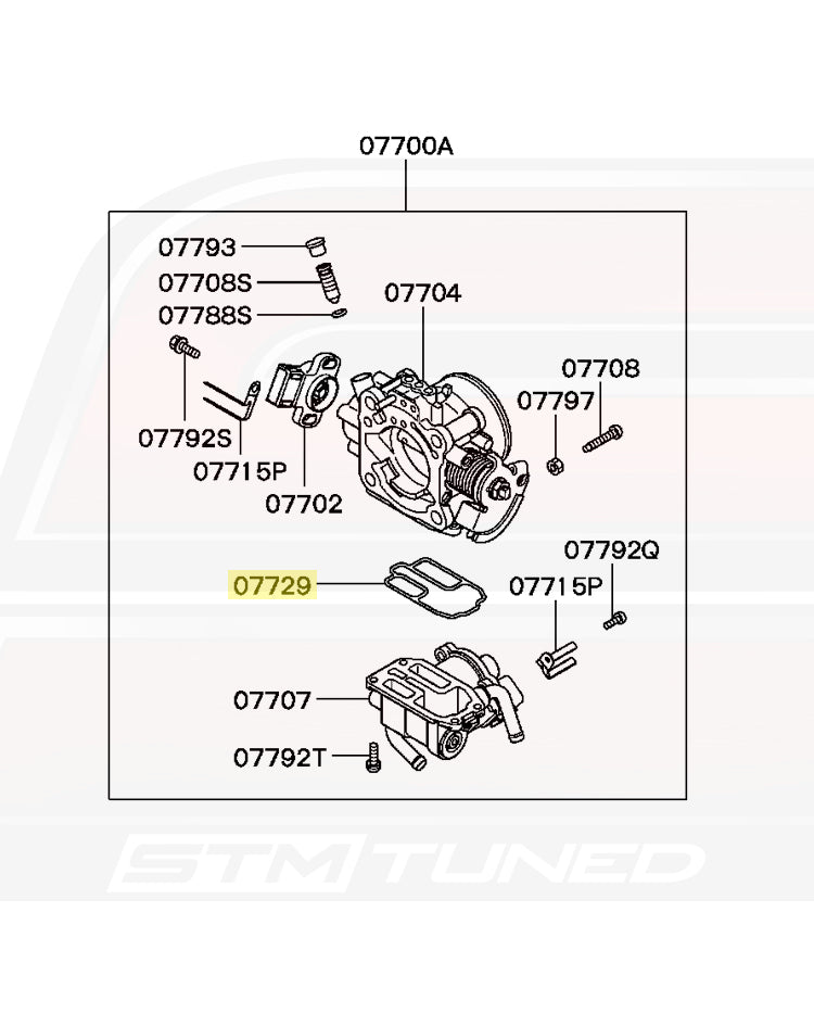 Mitsubishi OEM FIAV Seal for Evo 4/5/6 (MD614680)