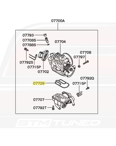 Mitsubishi OEM FIAV Seal for Evo 4/5/6 (MD614680)