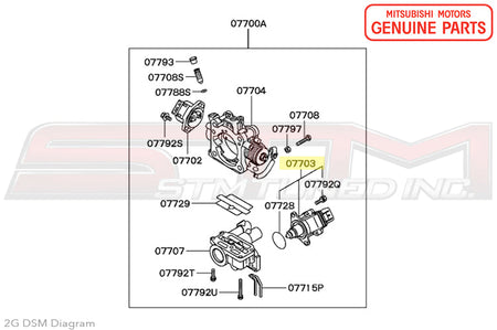 MD628051 Mitsubishi Idle Speed Control Motor (ISC) - 2G DSM