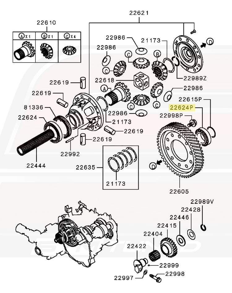 Evo 8 5-Speed Transmission