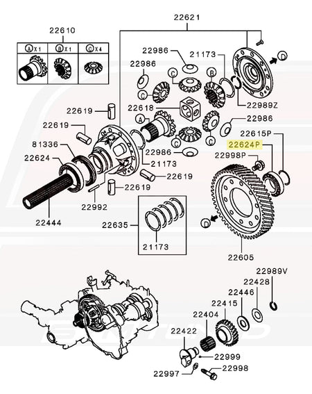 Evo 8 5-Speed Transmission