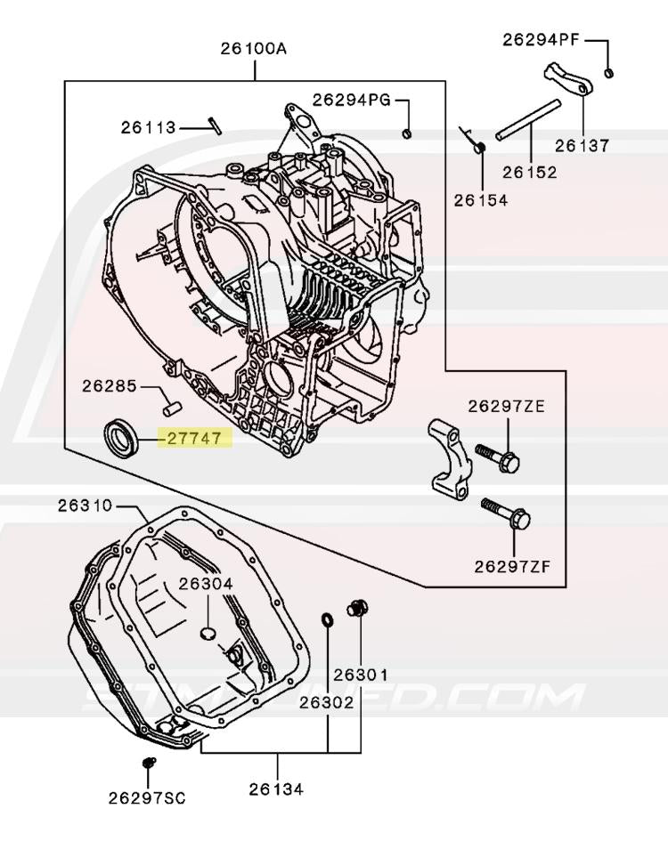 1G DSM Automatic Transmission Diagram