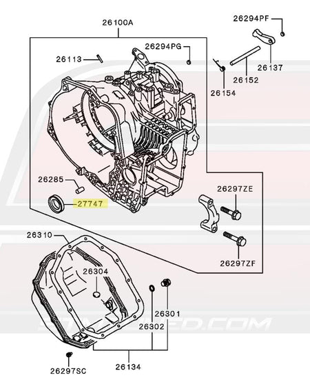 1G DSM Automatic Transmission Diagram