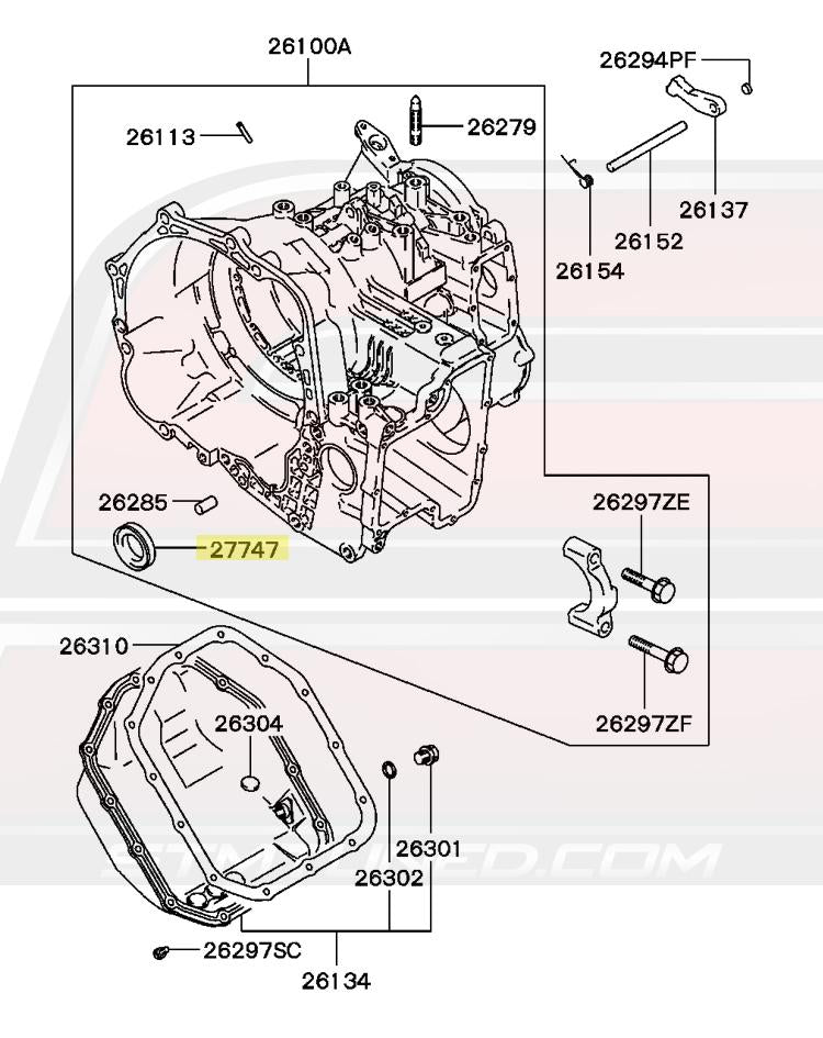 2G DSM Automatic Transmission Diagram