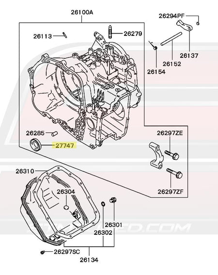2G DSM Automatic Transmission Diagram
